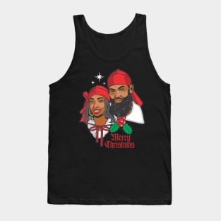 Mr. and Mrs. Santa - Christmas Tank Top